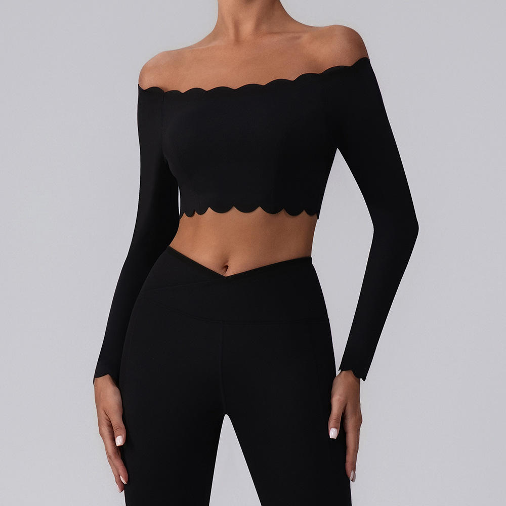 Juno ~ Full Sleeves Built In Bra Top