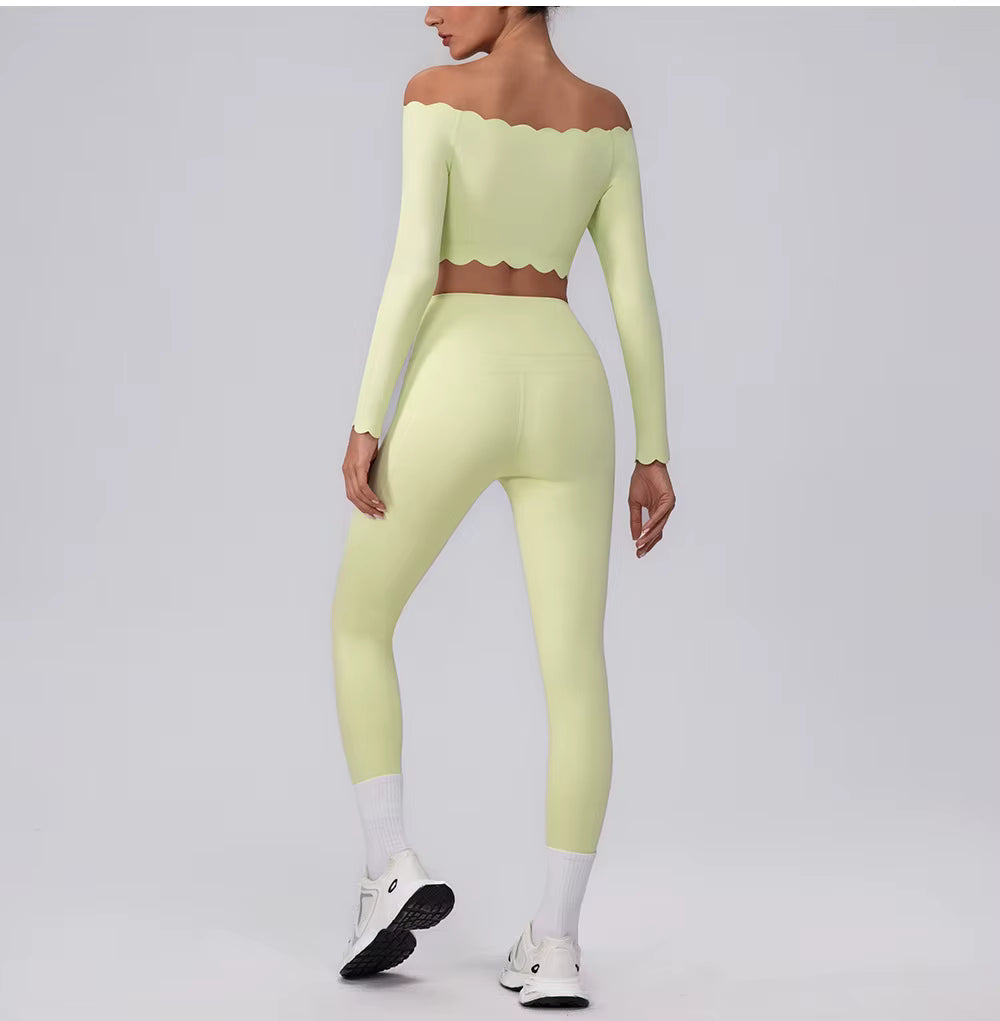 Juno ~ Full Sleeves Built In Bra Top