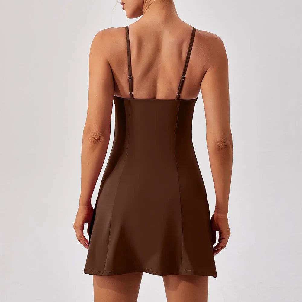 TIA ~ In-Built Shorts Mini Dress