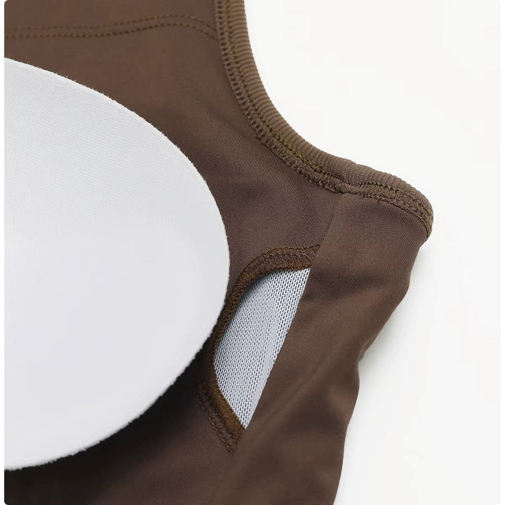 Zoe ~ Built In Bra Top